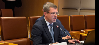 Павло Фролов на сесії ПА ОБСЄ