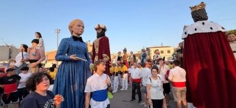 Велетеньска Леся Українка на ході велетнів у Кубельясі