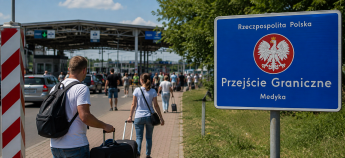 Пара на кордоні України та Польщі