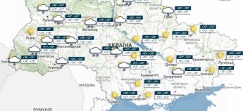 Карта погоди в Україні 3 липня