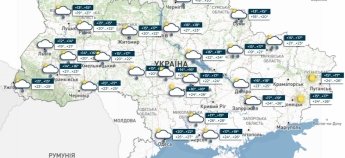 Карта погоди в Україні 6 липня