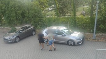 Затримання хуліганів в Польщі
