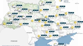 Карта погоди в Україні 3 серпня