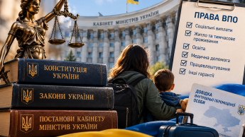 Закони України про ВПО