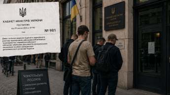 Громадяни України перед консульством