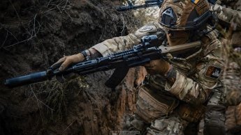 Піхота ЗСУ в окопах
