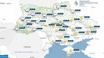 Карта погоди 11 жовтня