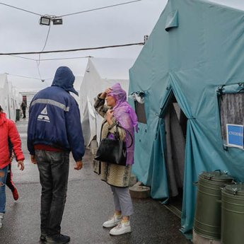 Колаборантів із Харківської області в Росії розмістили у наметах