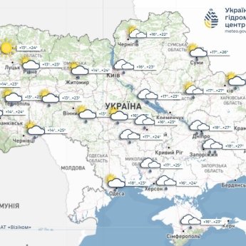 У Києві не вщухають дощі, а в Мадриді не спадає спека: прогноз погоди на 8 червня для українців у Європі
