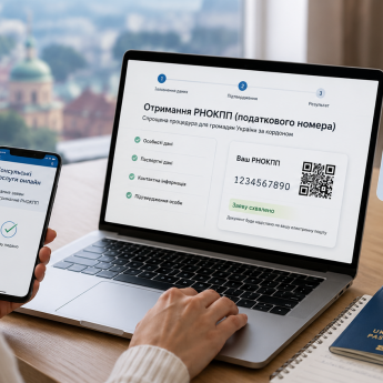 Онлайн-оформлення РНОКПП за кордоном