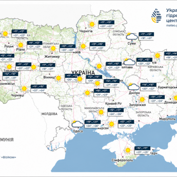 Погода в Україні 14 серпня