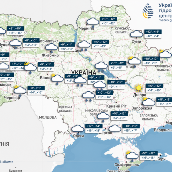Карта погоди 24 вересня в Україні