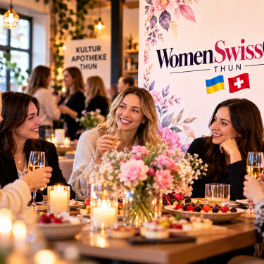 Анонс відкриття жіночого клубу Women Swiss Club у Туні
