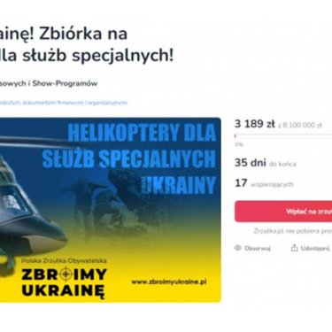 Поляки запустили збір коштів на три евакуаційних гелікоптери для України