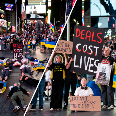 Акція протесту на Times Square