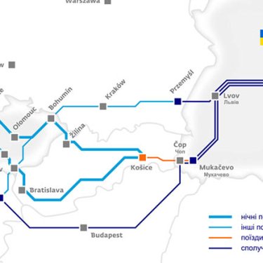 Скоро має з’явитися поїзд Прага — Львів