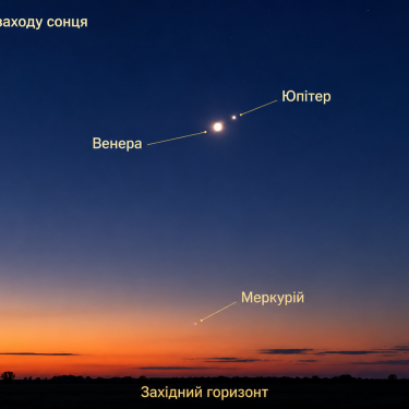 Коли у червні Венера, Юпітер і Меркурій зійдуться на небі: як побачити рідкісне явище