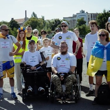 Забіг у Берліні на честь воїнів ЗСУ