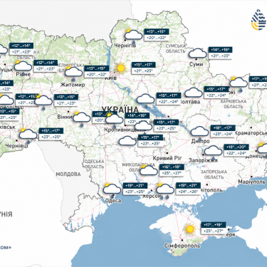 Погода в Україні 19 серпня