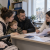 Сім'я ВПО у державному офісі