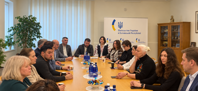 Зустріч голови Мінсоцу України з громадою в Естонії
