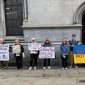 Акція протесту українців в Ірландії