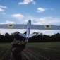 Боец ВСУ запускает БПЛА