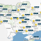 Карта погоди в Україні 17 вересня