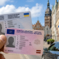 Водійські права України та Латвії