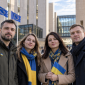 Две пары украинцев в Брюсселе