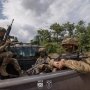 Воїни ЗСУ у пікапі